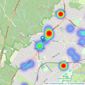 Douglas Allen - Loughton listings heatmap