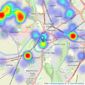 Douglas Butler - Chester listings heatmap