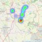 Dowen - Sedgefield listings heatmap