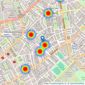 Druce - Chelsea listings heatmap