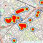 Druce - Ladbroke Grove listings heatmap