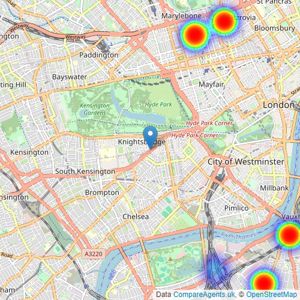 Druce - New Homes listings heatmap