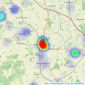 Earles - Henley In Arden listings heatmap