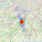 Eastons Ltd - Epsom listings heatmap