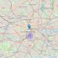 Eazy Property - London listings heatmap