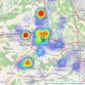 Eden Estates - Larkfield listings heatmap