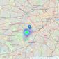 Eden Homes - Putney listings heatmap