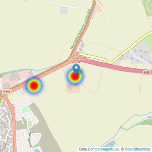 Edenstone Homes listings heatmap