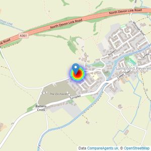 Edenstone Homes listings heatmap