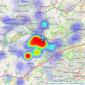 Edkins & Holmes Estate Agents Ltd - Halifax listings heatmap