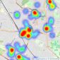 Edmund Estate Agents - Orpington listings heatmap