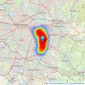 Edward Mellor Ltd - Reddish listings heatmap