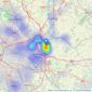 Edwards and Gray - Coleshill listings heatmap