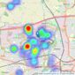 Edwards Grounds - Westbrook listings heatmap