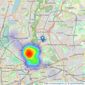 Eeleven - E11 listings heatmap