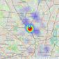 Element Properties & Co - London listings heatmap