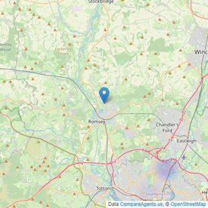 Elite Estate Group - Romsey listings heatmap