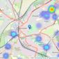 Elite Property - Doncaster listings heatmap