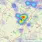 Elizabeth Davenport - Kenilworth listings heatmap