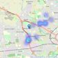 Elliott Quinn Estates - Coventry listings heatmap