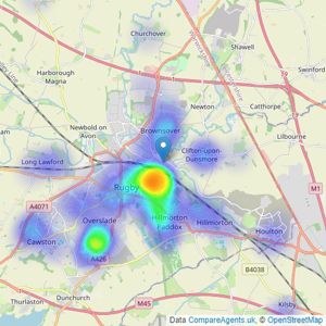 Ellis Brooke - Rugby listings heatmap