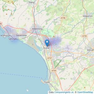 Elmwood Property - Irvine listings heatmap