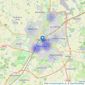 Elwell Taylor - Chelmsford listings heatmap