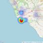 Elwood Deere Estate Agents - Porthcawl listings heatmap