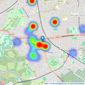 Emma Hatton - Manchester listings heatmap