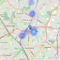 Empire Homes - London listings heatmap