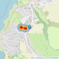 Estuary Estates - Wadebridge listings heatmap