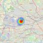 Evans & Company - Greenford/Hayes - Sales listings heatmap