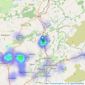 Evans Estates - Llandybie(New) listings heatmap