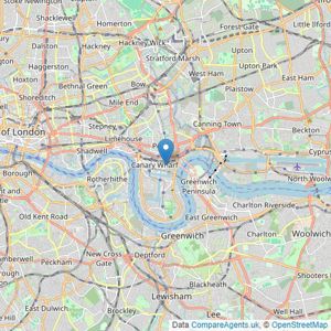 eXp Luxury - London listings heatmap