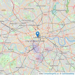 eXp UK - South West listings heatmap