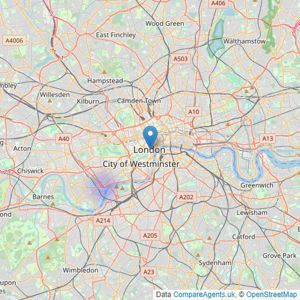 eXp UK - Yorkshire and The Humber listings heatmap