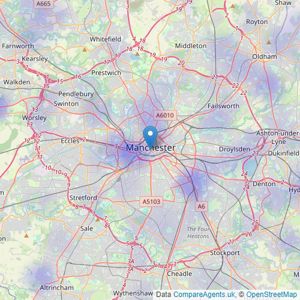 Express Estate Agency - Nationwide listings heatmap