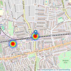 FABRICA listings heatmap