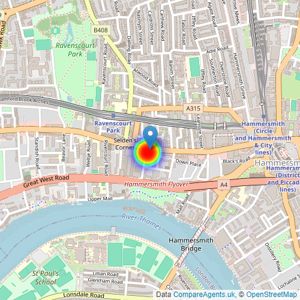 FABRICA listings heatmap