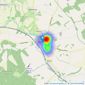 Fairfax & Co - Charlbury listings heatmap