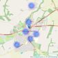 Fairfax & Co - Chipping Norton listings heatmap