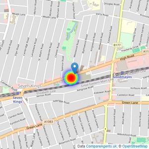 Fairview New Homes listings heatmap