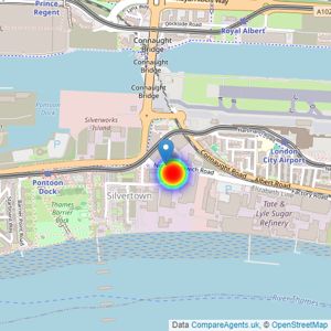 Fairview New Homes listings heatmap