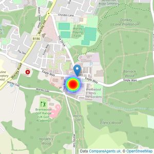 Fairview New Homes listings heatmap