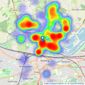 Farmer & Dyer - Caversham listings heatmap