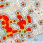 Farrar & Co - Chelsea - Sales listings heatmap