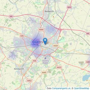 Fearn Malone - Coventry listings heatmap