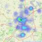 Fenn Wright - Chelmsford listings heatmap