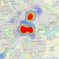 FHP Living - Nottingham listings heatmap