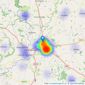 Fidler Taylor - Ashbourne listings heatmap